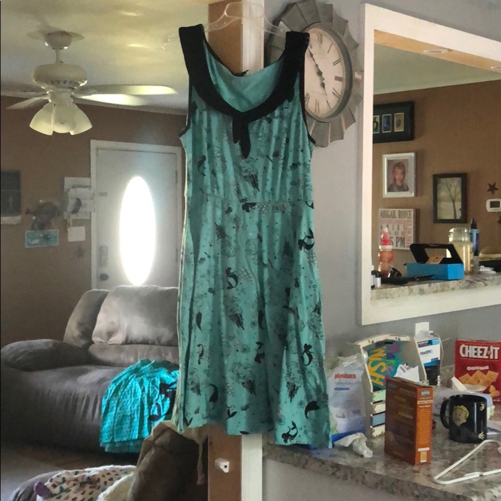 Little Mermaid Skater Dress